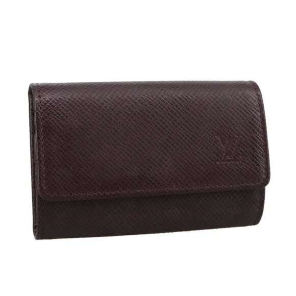 LOUIS VUITTON Taiga Multicles6 Key Case Acajou M30536 LV Auth 103362 - Picture 1 of 16